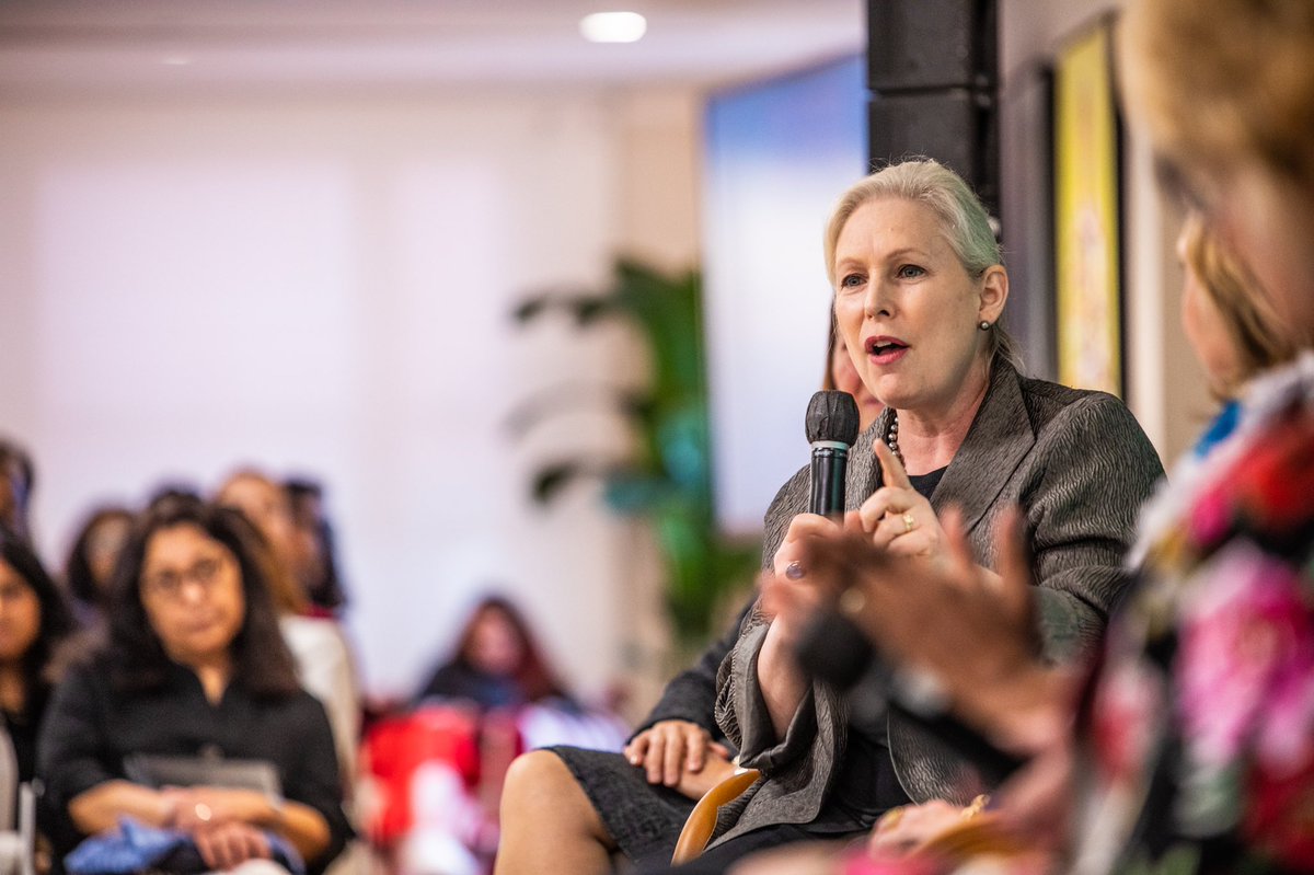 Sen. Kirsten Gillibrand (@gillibrandny) on Twitter photo Never give someone else your voice, your power, or your ability to make decisions for you.
It was an honor to join <a href="/AlyseNelson/">Alyse Nelson</a>, <a href="/AnneFinucane/">Anne Finucane</a>, María Eugenia Brizuela de Ávila, Oby Ezekwesili, & <a href="/HillaryClinton/">Hillary Clinton</a> at the opening of the <a href="/VitalVoices/">Vital Voices</a> Global HQ for Women’s Leadership. Never give someone else your voice, your power, or your ability to make decisions for you.
It was an honor to join <a href="/AlyseNelson/">Alyse Nelson</a>, <a href="/AnneFinucane/">Anne Finucane</a>, María Eugenia Brizuela de Ávila, Oby Ezekwesili, & <a href="/HillaryClinton/">Hillary Clinton</a> at the opening of the <a href="/VitalVoices/">Vital Voices</a> Global HQ for Women’s Leadership.