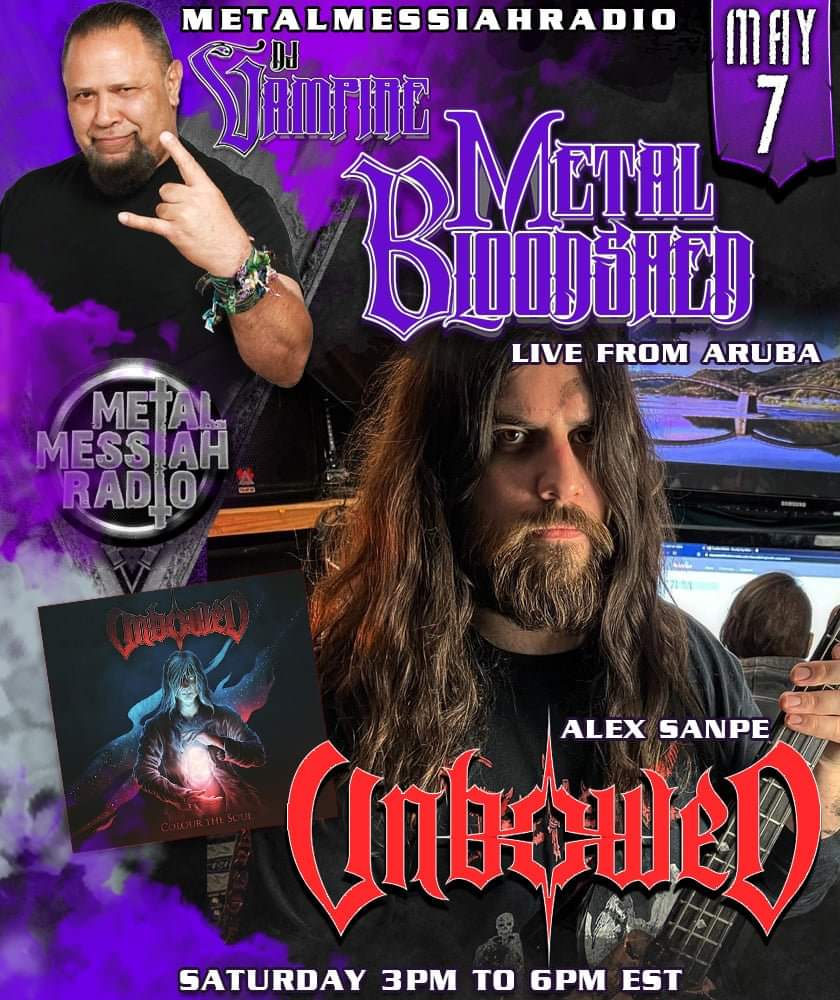 Catch Alex's interview today with @mmrpromotions !!

#deathmetal #blackmetal #melodicdeathmetal #melodicblackmetal #extrememetal #metalmessiahradio #unbowed #colourthesoul