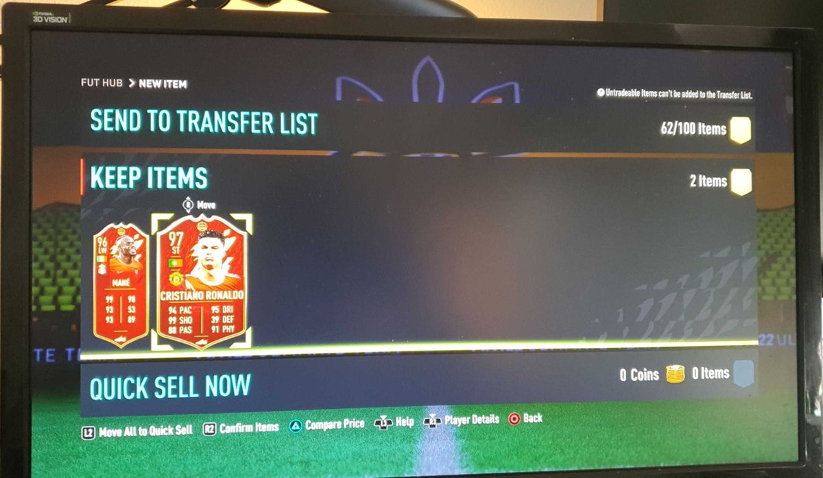 eriklarsen95's tweet photo. Fair to say that FIFA22 now is completed SIUUU!! π
#FIFA22 #FIFA #redpicks #TOTSPL #TOTS #FUTChampions #FUT22
@Castro1021 @NickRTFM @FUT22News @FUTTraderx @FIFA22_Daily https://t.co/7sPgMLr36Z