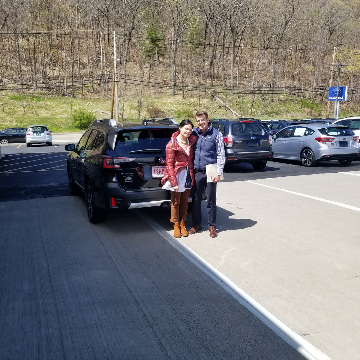 CitySideSubaru's tweet photo. Thank you Melissa & Ford for choosing #CitySideSubaru & Product Specialist, Mark Lidano for your new #SubaruOutback! #MrMaGoo #BelmontSubaru #BostonSubaru CARFAXTopRated https://t.co/mrVkVNNWcj