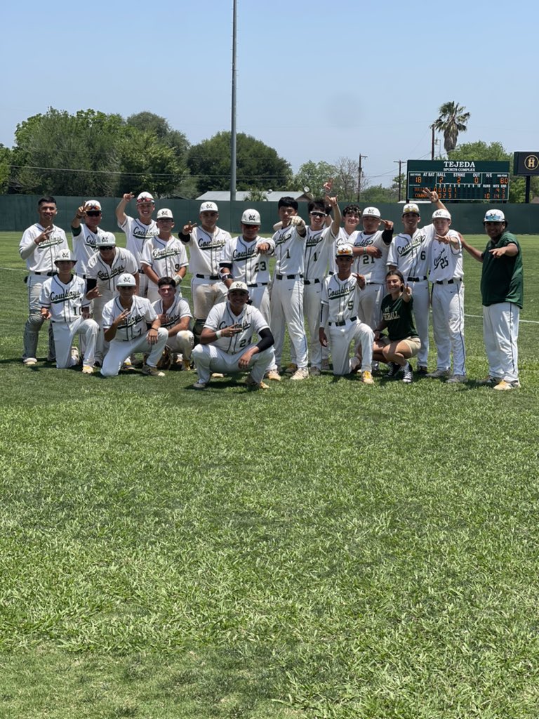BaseballMC's tweet photo. On to round 2! Congratulations on the big win!! It’s been 18 years since a McCollum Baseball team has gone to the second round. Great job today! #MCBaseball ⚾️⚾️⚾️ https://t.co/7HJeOAp8MC