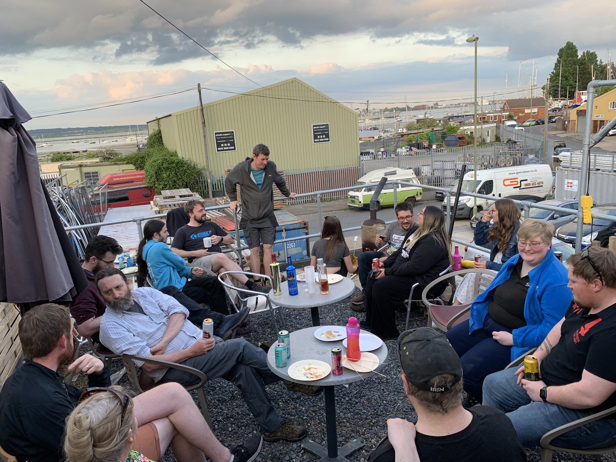 CraigHazel1's tweet photo. We are all about the community aspect of the space, while that is creativity 9 out of 10 times it’s good to get together for a social event once in a while and let our hair down.
#gosport #makerspace #makegosport #community #letthecreativityflow #makersmakefriends #openday2022 https://t.co/RNoUWmwonS