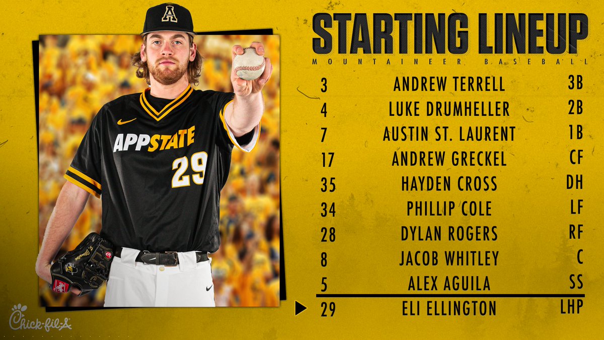 AppBaseball's tweet photo. Game✌️ Lineup https://t.co/nC7BXvSthG