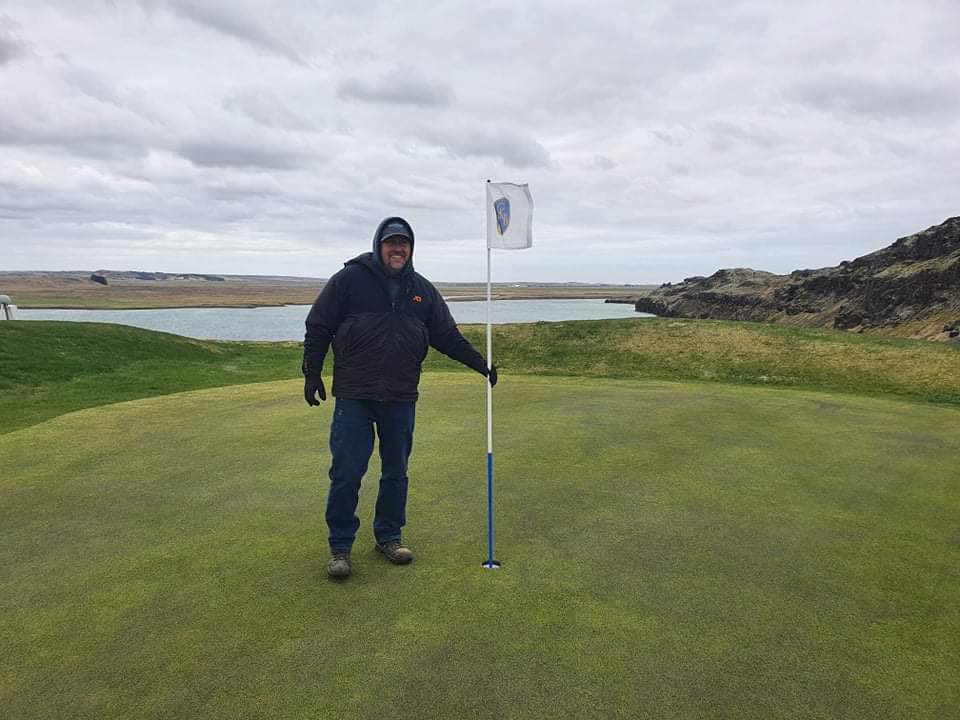 StevenJamesKrieger (@stevenjkrieger) on Twitter photo First flag of the season in as opening day arrives at Kidjaberg GC. 5 months ago I honestly didn’t know they even had courses in Iceland. Not really sure how I wound up here but thanks to <a href="/BHannesson/">Bjarni hannesson</a> <a href="/TheGhostofhogan/">Paul Regali</a> <a href="/PresleyStan/">Stan Presley</a> #ForrestGoodling #BirkirMarBirgisson First flag of the season in as opening day arrives at Kidjaberg GC. 5 months ago I honestly didn’t know they even had courses in Iceland. Not really sure how I wound up here but thanks to <a href="/BHannesson/">Bjarni hannesson</a> <a href="/TheGhostofhogan/">Paul Regali</a> <a href="/PresleyStan/">Stan Presley</a> #ForrestGoodling #BirkirMarBirgisson