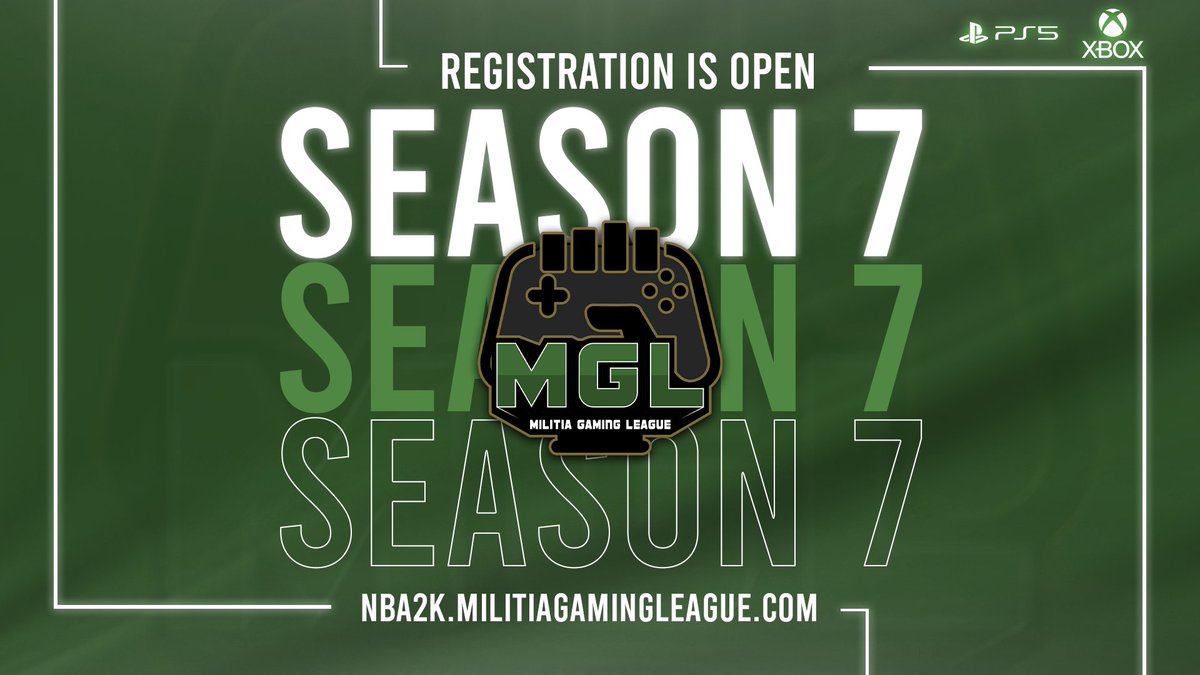 MGL2K SEASON 7 Playoff Brackets!

PS5: challonge.com/oidbgg8d

XBOX: challonge.com/2pbfe6i7

Round 1 starts at 12 am and will run for 48 hours. Make sure to have all roster changes in before then or FORFEITS will be handed out for illegal rosters! Best of luck!

#NBA2K22  #2k