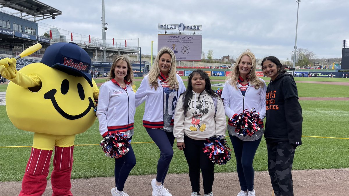 Risha and Emily were all smiles at today’s Best Buddies Friendship Walk at Polar Park! ⁦<a href="/MPSPanthers/">Marlborough Public Schools</a>⁩ ⁦<a href="/SpOlympicsMA/">Special Olympics MA</a>⁩ ⁦<a href="/bestbuddies/">Best Buddies</a>⁩ ⁦<a href="/BestBuddiesMARI/">Best Buddies MA & RI</a>⁩