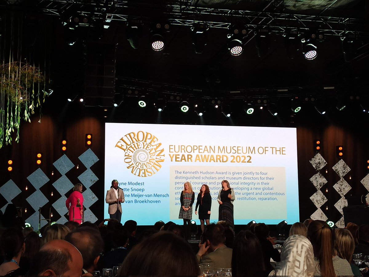 Pitt_Rivers's tweet photo. Awarded by @museum_forum, The Kenneth Hudson Award for Institutional Courage &amp; Professional Integrity celebrates museum practices that challenge common perceptions of the role &amp; responsibilities of museums in society. See all tonight's winners &amp; awards at https://t.co/kcE8WQH4Qj https://t.co/lw0RAHnL0v
