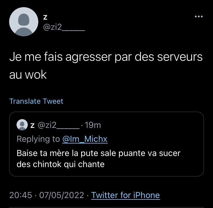 reportforbtsFR's tweet photo. N’INTERAGISSEZ PAS ⚠️ Signalez ces deux tweets racistes envers b@ngtan 
Lien du profil : https://t.co/mhC7B9Ukc7 https://t.co/AH1LbxwnRe