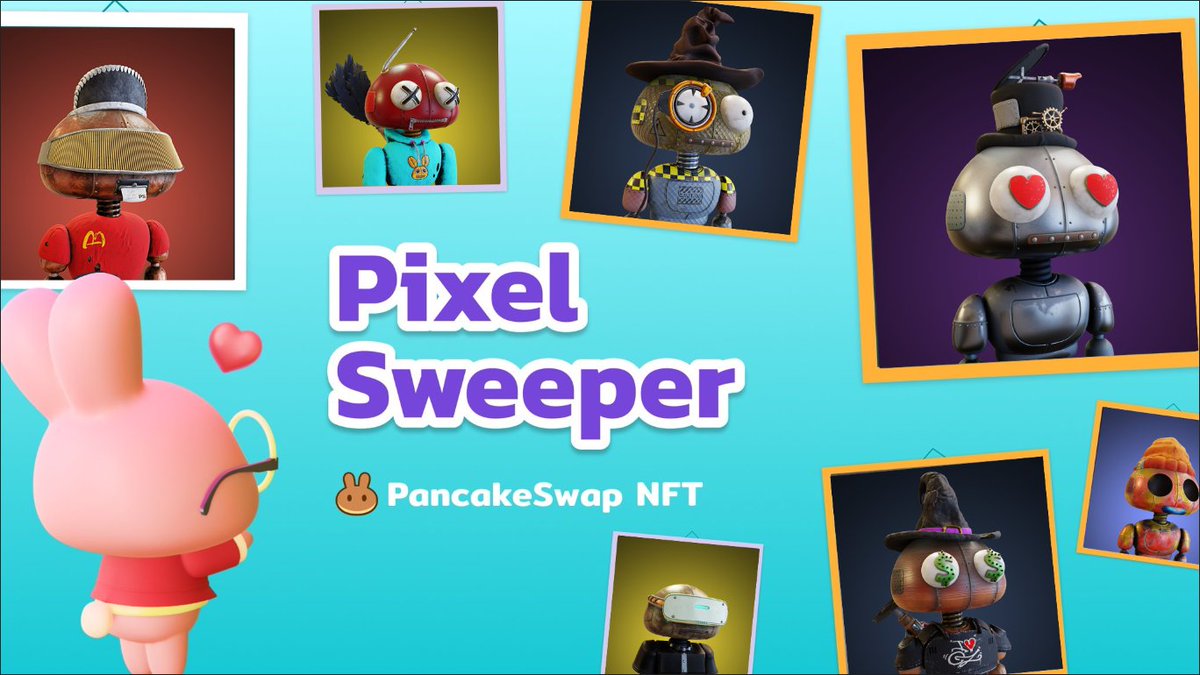 Vincushik's tweet photo. @PixelSweeper @PancakeSwap #SWPRgallery those are my fav from my wallet https://t.co/3n8etoCgXx