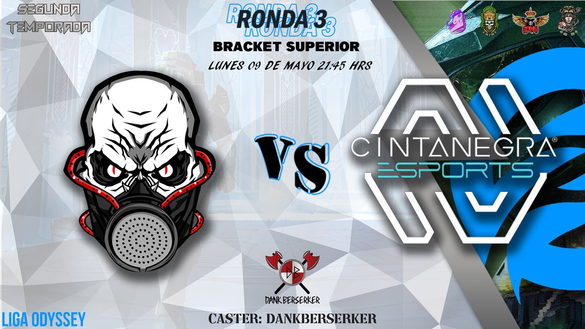 LigaOdysseyOf's tweet photo. Ronda 2 y Ronda 3 - @Halo
Tenemos la ronda 2 y 3 de nuestra segunda temporada de @Halo en @liga_odyssey donde los equipos van avanzando en el modo de eliminación doble, los encuentros se llevaran a cabo la siguiente semana https://t.co/Oeup4bum0o