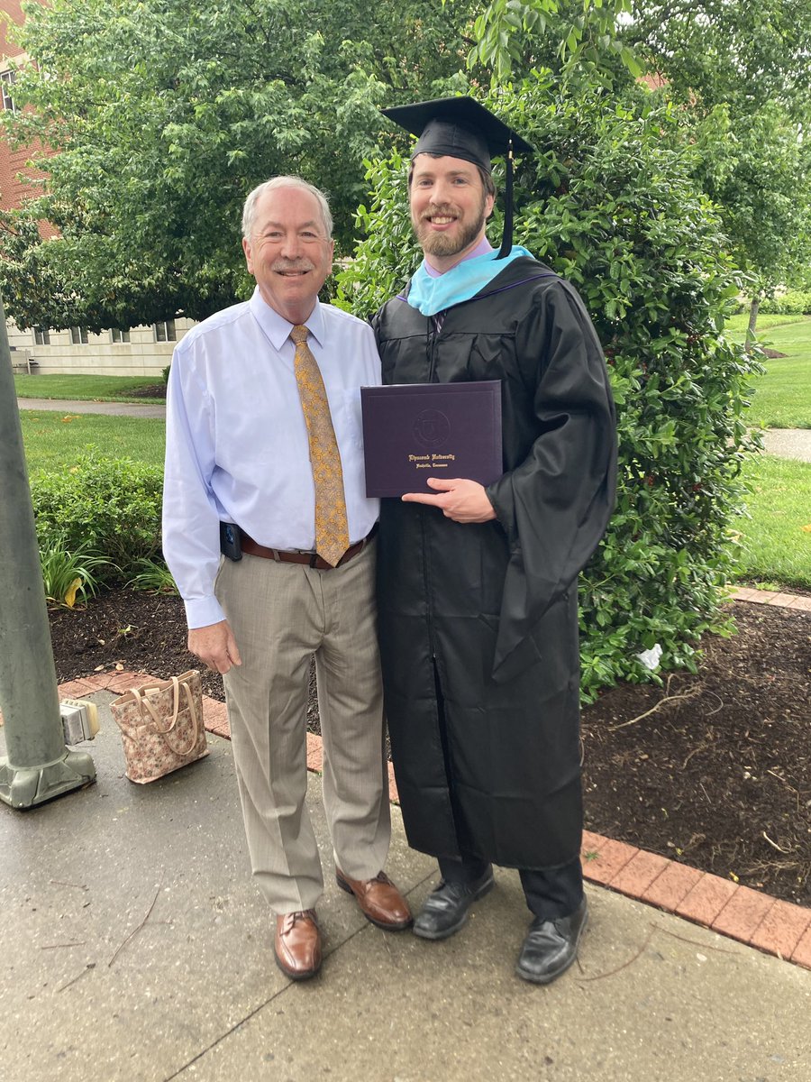 Just a couple of Bison bros hanging out <a href="/lipscomb/">Lipscomb University</a> class of 1976 and 2022