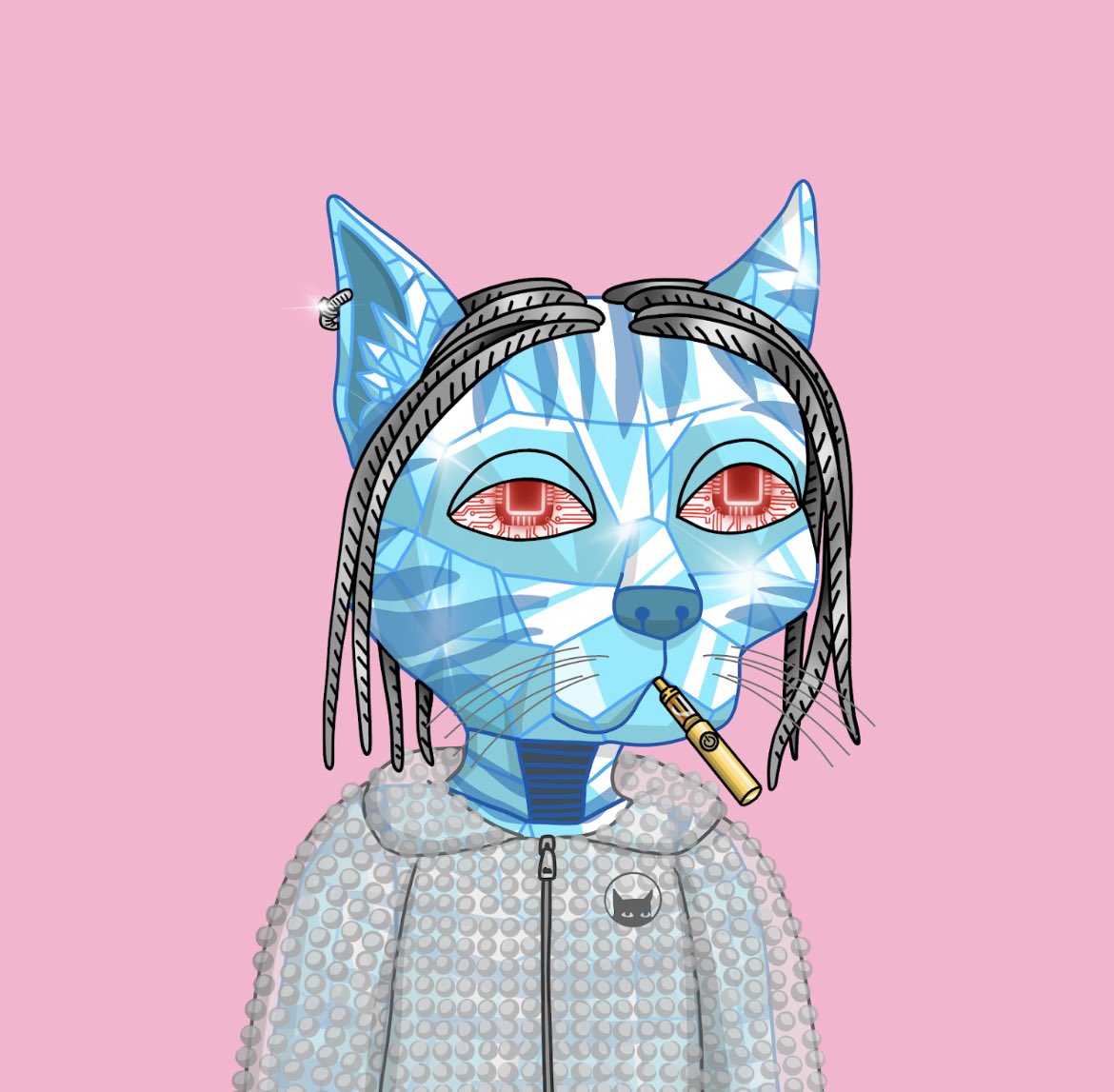 GCGDiamondPaws's tweet image. Happy Caturday!   @GutterCatGang #GangGang