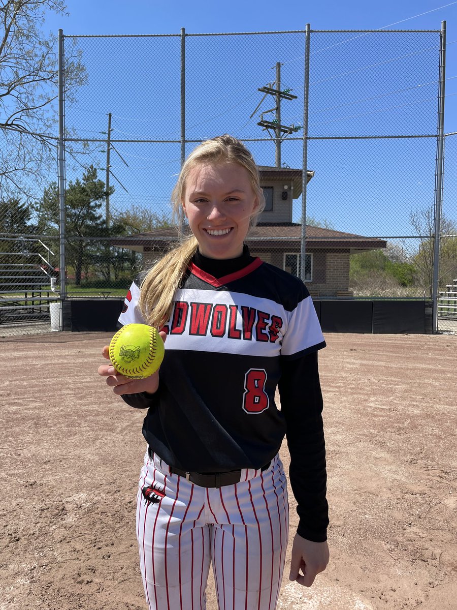 Split with Tecumseh today… Game 1: Clinton 11-8.  <a href="/OrmsbyAva/">Ava Ormsby</a> entered dinger board status with a grand slam. Game 2 was all Tecumseh, 8-3…
