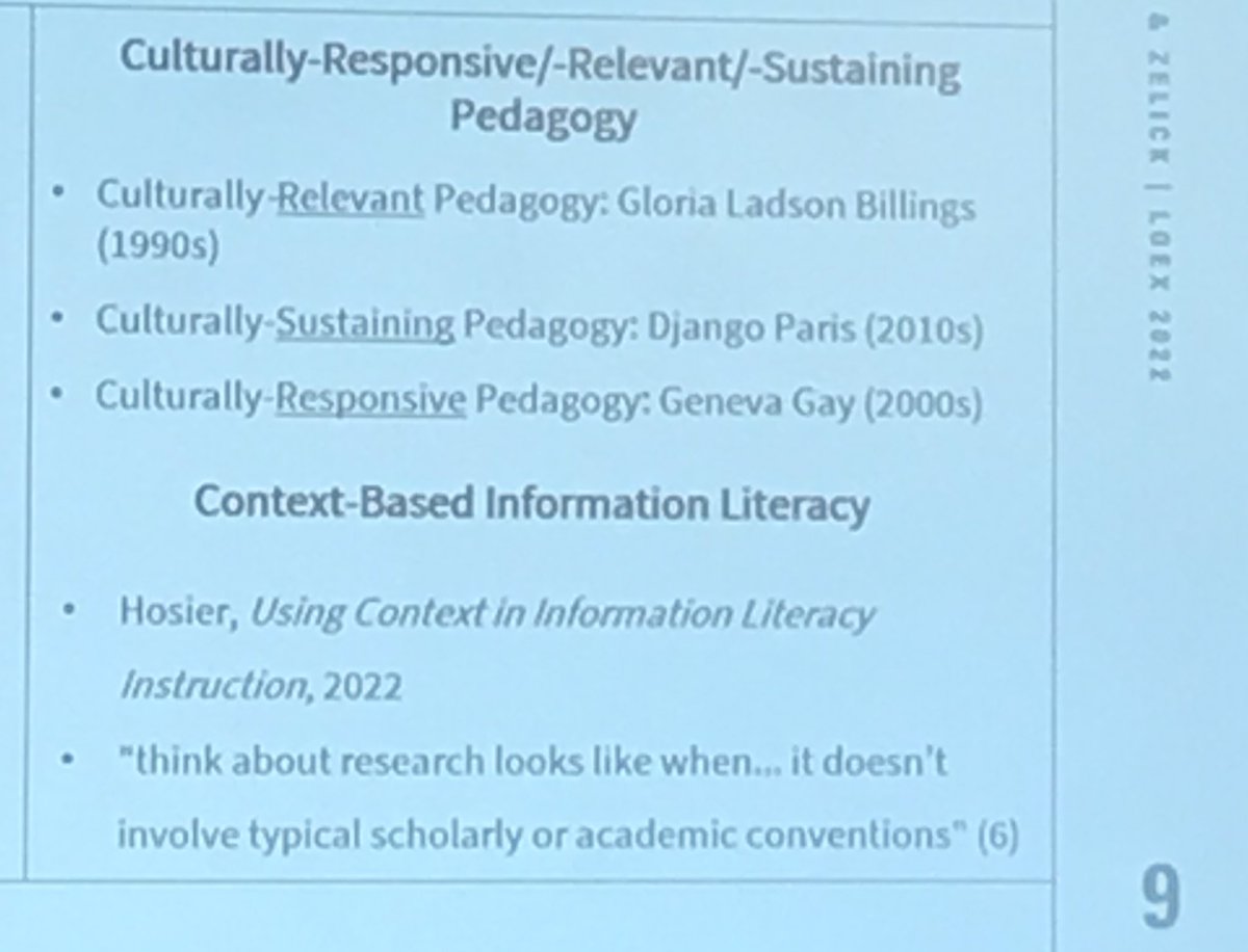 Love seeing friends impact on the profession <a href="/AHosier/">Austin hosier</a> #loex2022