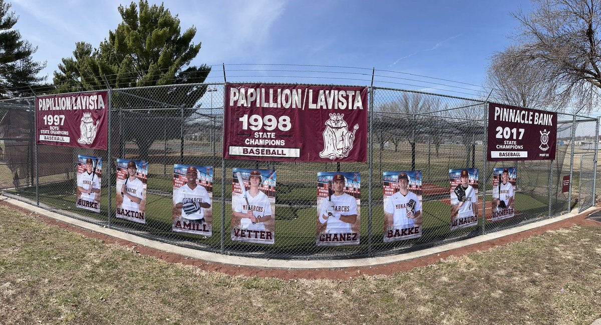 Final from A-4 district:

Monarchs-3
Lincoln East-9

Monarchs conclude their Spring Season. Pinnacle Bank opens up the Legion season May 24th. #WeArePLV 

Good luck to our 8 seniors who are walking at graduation tomorrow! 🎓