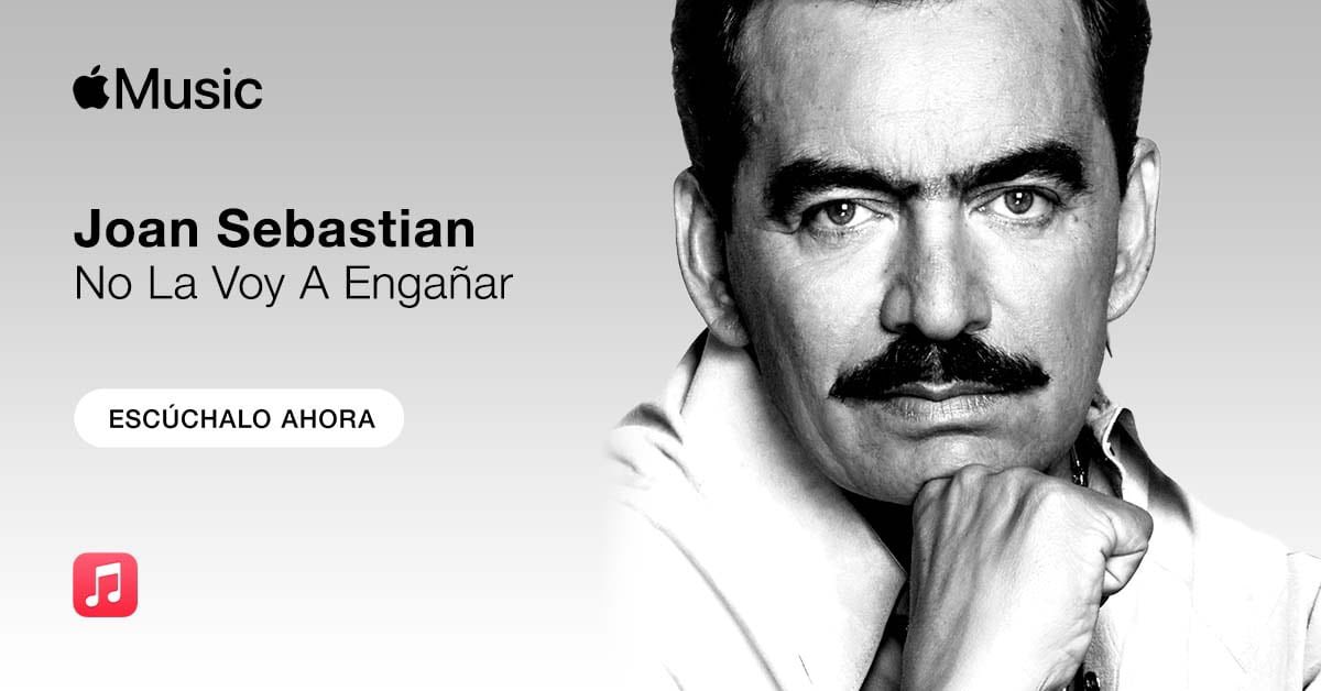Ya puedes obtener el nuevo tema de #JoanSebastian #nolavoyarngañar en #applemusic para que puedas disfrutarlo cuando quieras!
music.apple.com/mx/album/no-la…
@FonovisaRecords <a href="/UMusicMexico/">Universal Music México</a> <a href="/AppleMusic/">Apple Music</a>