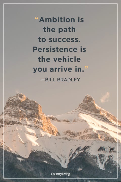 "Ambition is the path to success. Persistence is the vehicle you arrive in."

-Bill Bradley

#Truth #success #motivation #Inspiration