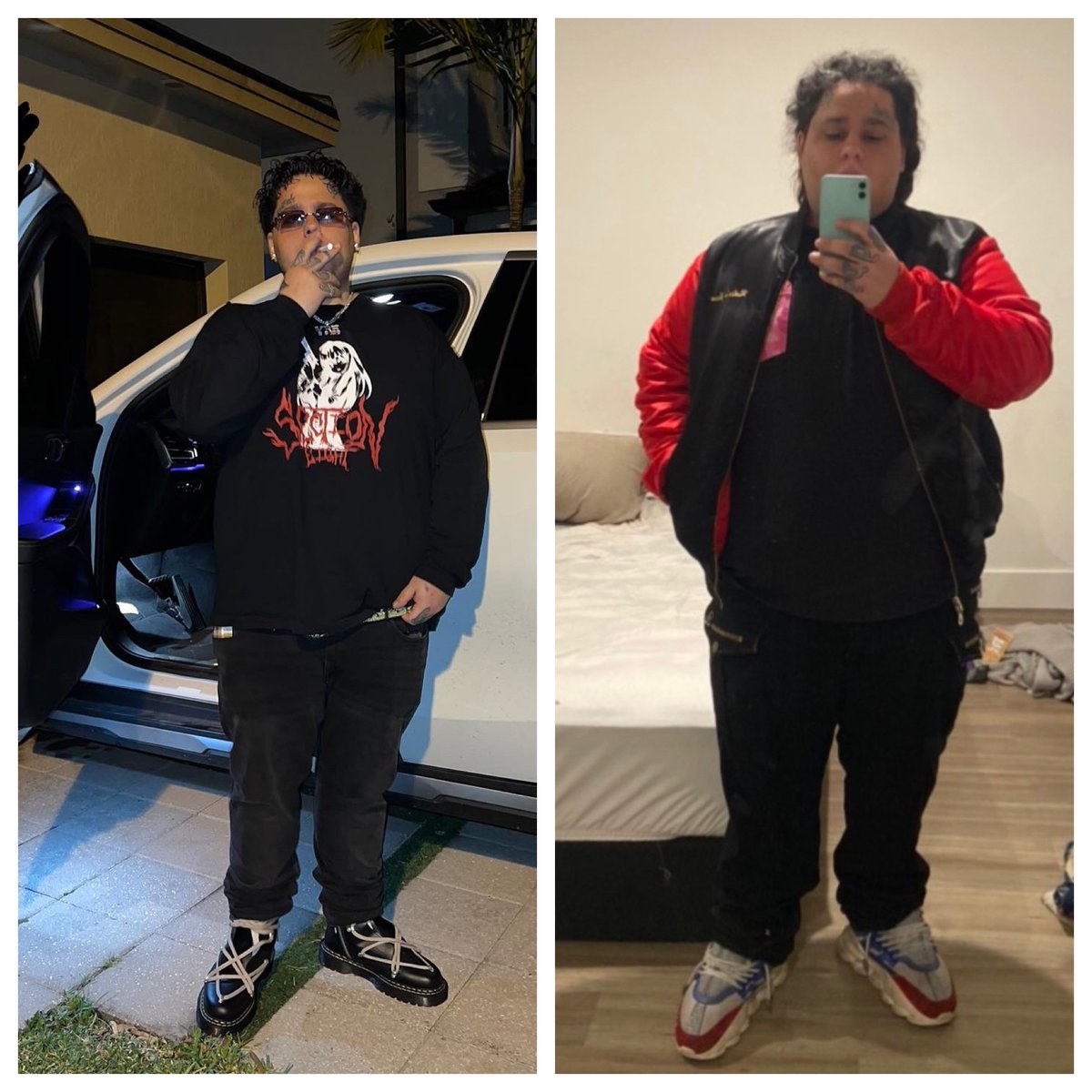 _FatNick's tweet photo. Down 50 pounds s/o marlboro reds &amp; energy drinks

And chopping off my dreads https://t.co/lZw194STVc