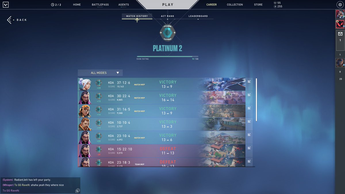 twitch.tv/nevags Trying to get my smurf to immortal ♻️ 

#Valorant