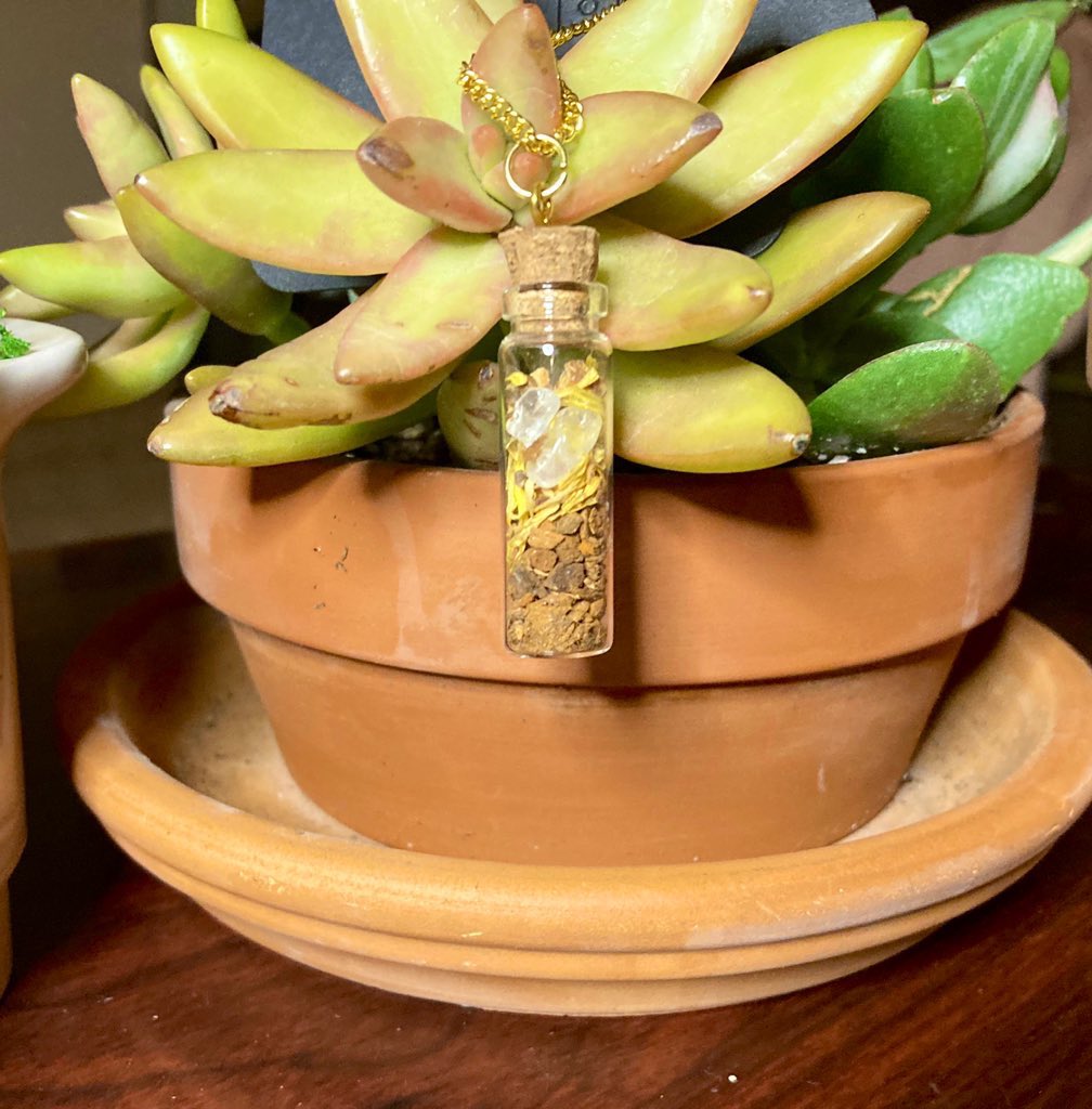 wiccalite's tweet photo. ~ Spell Bottle Necklaces ~

Calming, Luck, Transformation, Anti-Anxiety

https://t.co/4erJ7zMnsz https://t.co/Xkq24VuuUl