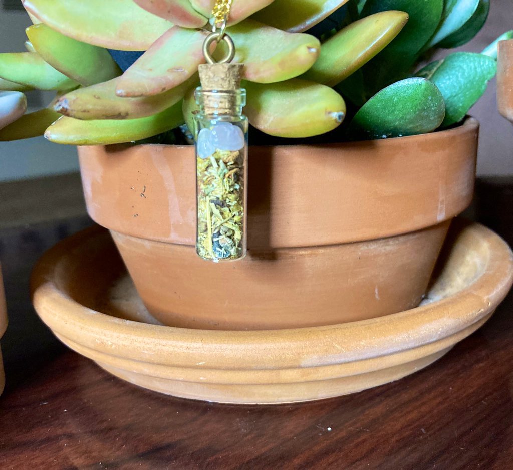 wiccalite's tweet photo. ~ Spell Bottle Necklaces ~

Calming, Luck, Transformation, Anti-Anxiety

https://t.co/4erJ7zMnsz https://t.co/Xkq24VuuUl