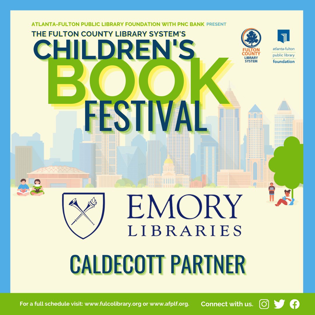 afplf_atl's tweet photo. Thank you @EmoryLibraries for your generous donation as a Caldecott Partner for the Children's Book Festival this year.
We appreciate your contribution towards the advancement of literacy in ...
#EmoryLibraries #AFPLF #GEEARS #FulcoLibrary #ResolvetoRead #ChildrensLit #Literacy https://t.co/3NSFu3R6R4