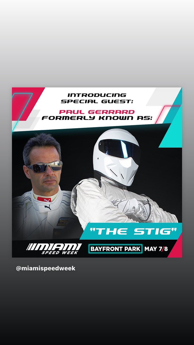 theoptimumdrive's tweet photo. Miami Speed Week Tonight! Interviews and autographs 👊🏻 https://t.co/uX6eGzu9Fo
