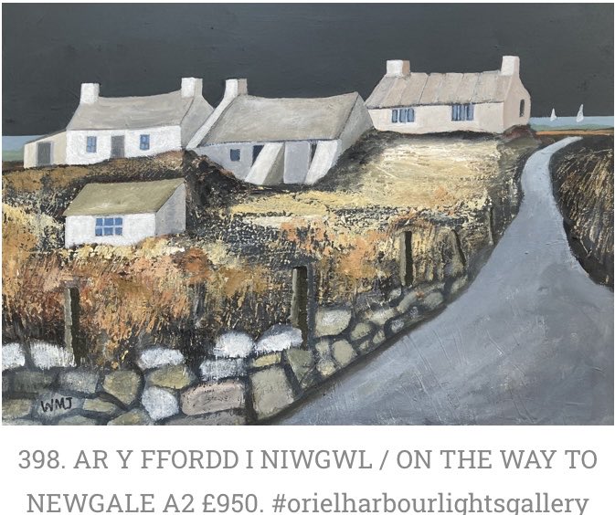 Galw heibio heddiw/ Popped into ⁦<a href="/HLightsGallery/">HarbourLightsGallery</a>⁩ #porthgain. Mor falch i weld fy llunie yn cael eu harddangos mewn oriel mor wych /Delighted to see my artwork on display in such a fine gallery orielwynmel.co.uk #yagym ⁦<a href="/RtEnPassant/">Pascal</a>⁩ ⁦<a href="/Welsh_art/">Welsh Art</a>⁩ ⁦