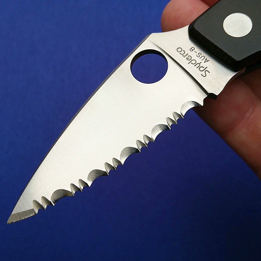 spydercollector's tweet photo. Some #oldschool cool, the #spyderco #calypsojr in #aus8. https://t.co/cYv71037C2
