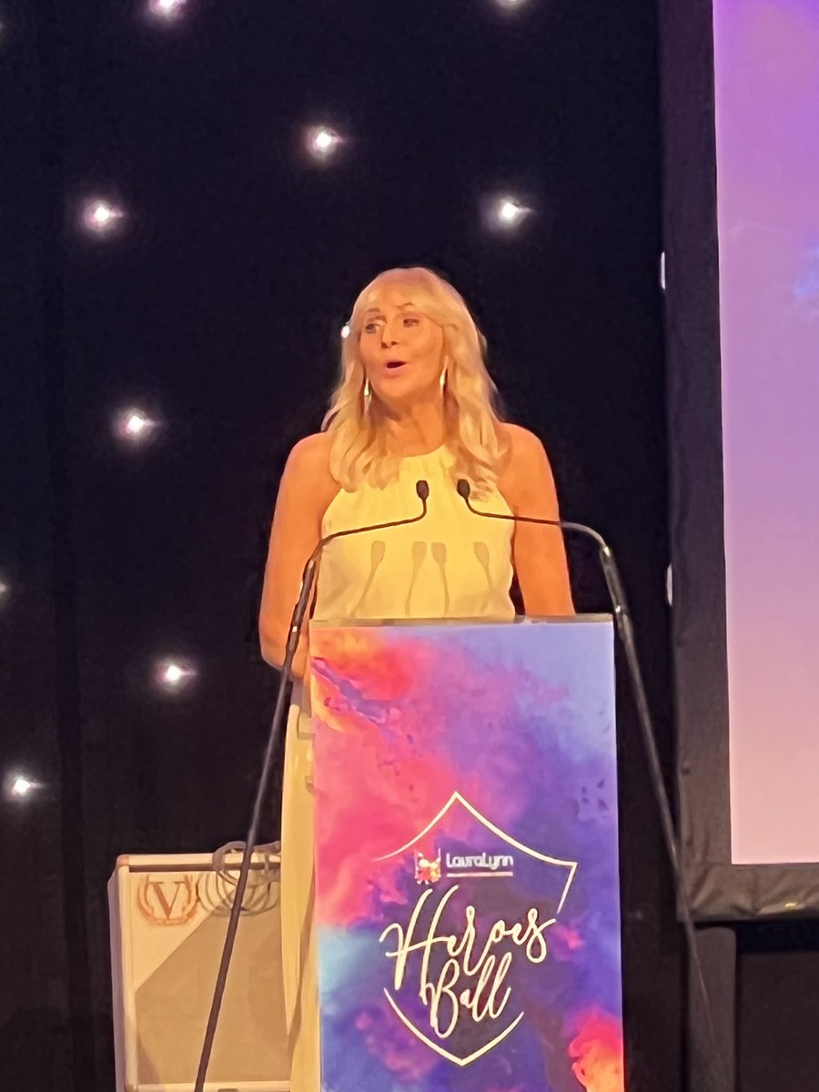 GerdineSmith's tweet photo. Wonderful opening of LauraLynn Hero’s Ball by Miriam O’Callaghan #BeAHero https://t.co/xignj1G1oc