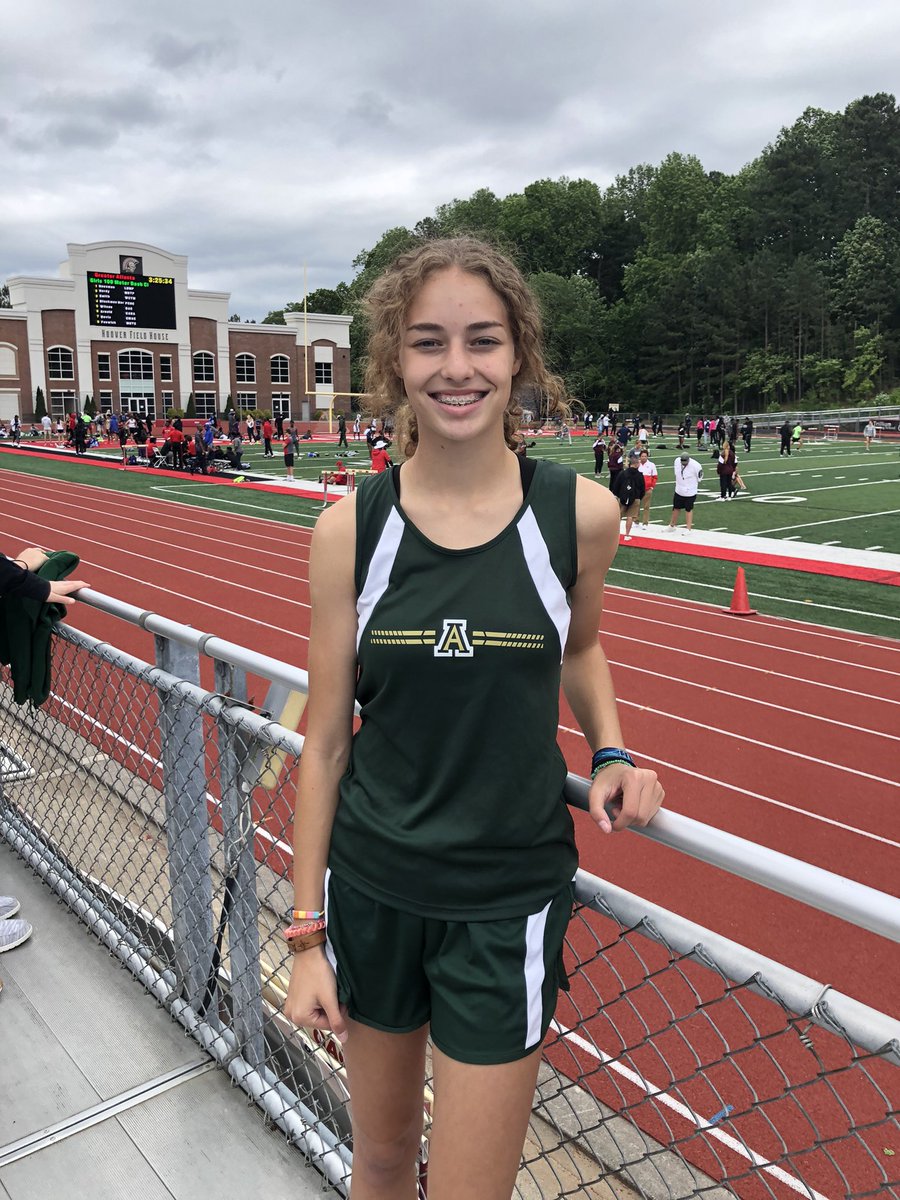 Aliya McBryde qualifies in the hurdles for the State meet. Qualifier #2