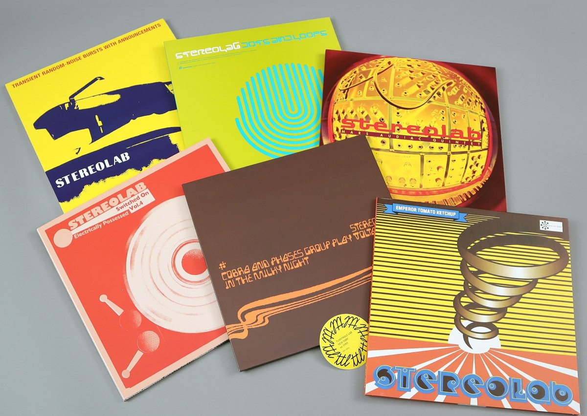 TurntableLab's tweet photo. groop shot 📸 @stereolabgroop restocks!
⫸ https://t.co/0PoAzvn78W
@45sSuper @SadierLae #duophonic #stereolab #dotsandloops #emperortomatoketchup #marsaudiacquintet https://t.co/jiwveADKUU