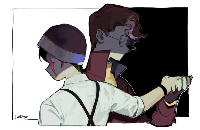 I wanted to caption this "death waltz" even though the actual song isn't a waltz at all #tntduo 