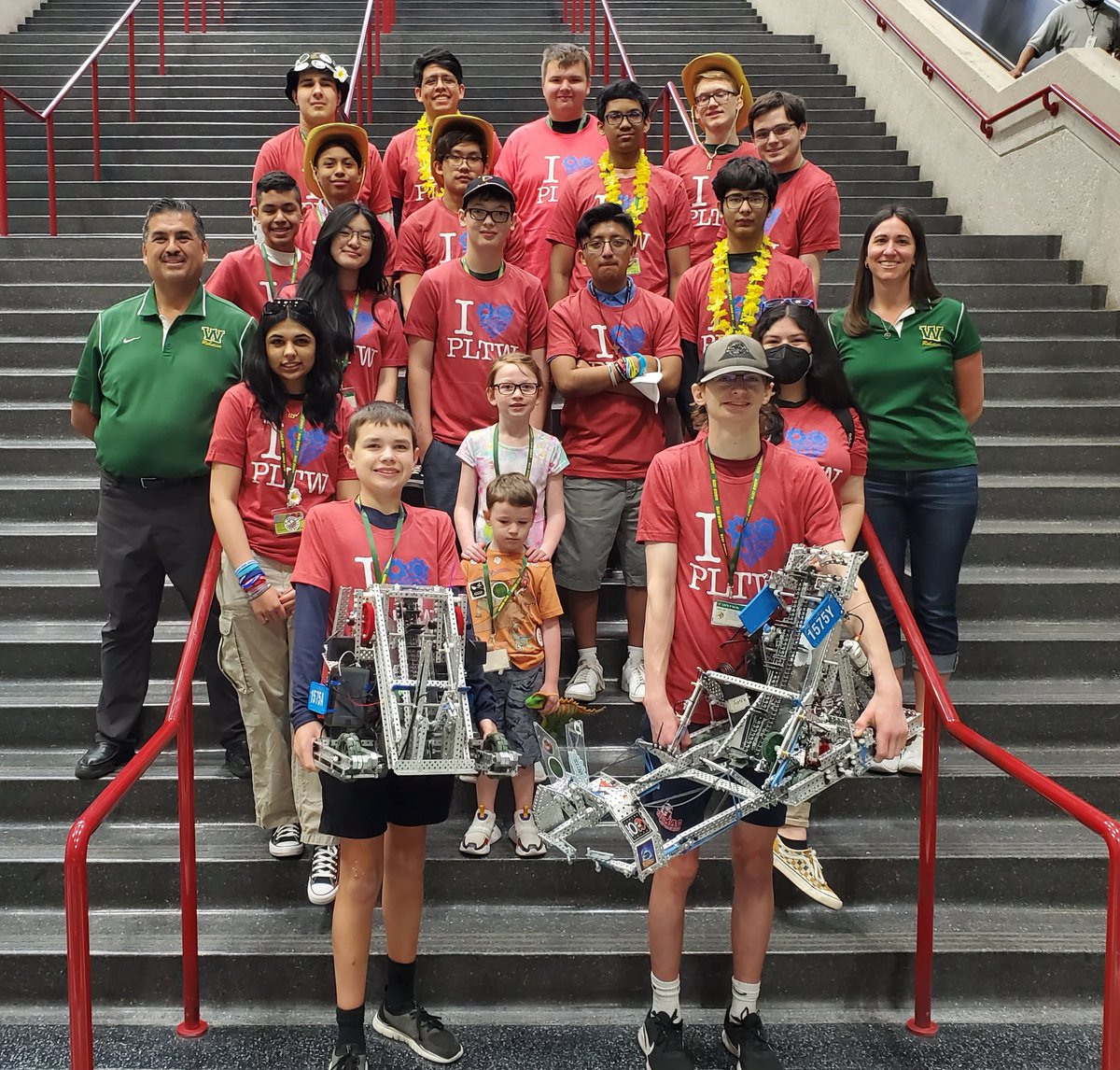 TEAM A has had an amazing year. From newbie freshmen to competing against the world. Team Y prov3s you never can count out WSHS as they are in the playoffs for their division!