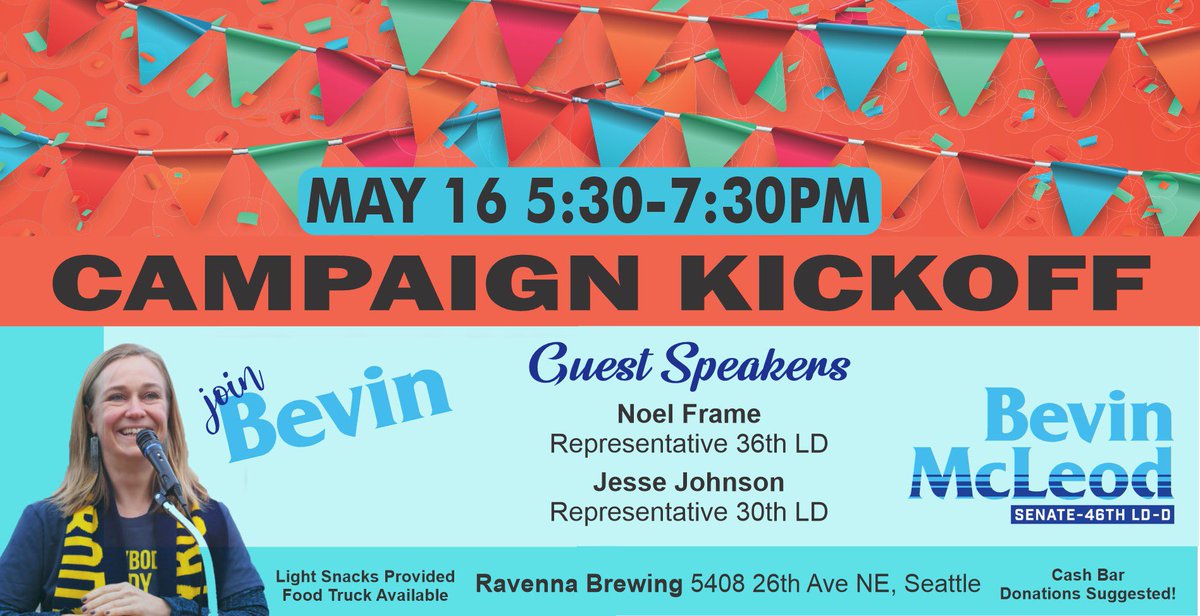 bevinmcleod's tweet photo. So grateful and excited to have the incredible @RepJesseJohnson and @NoelFrame speaking at my #campaignkickoff on the 16th! I am truly humbled and inspired by your support! https://t.co/1otnV7aiQg