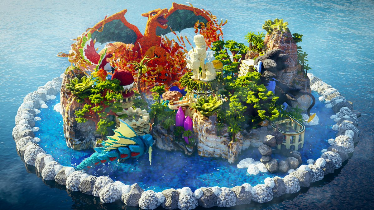 WorldBlocks_MC's tweet image. Spawn Pixelmon- Pokemon
my new project 
Info: planetminecraft.com/project/spawn-…
Render artists: @iAleM_  &amp;amp; @darkfidji 
#Minecraft #minecraft建築コミュ #Minecraftbuilds