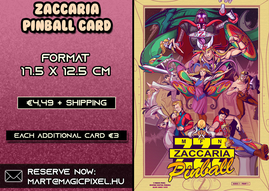 #pinball #zaccaria

We have some new merch! Order now @ mart@magicpixel.hu