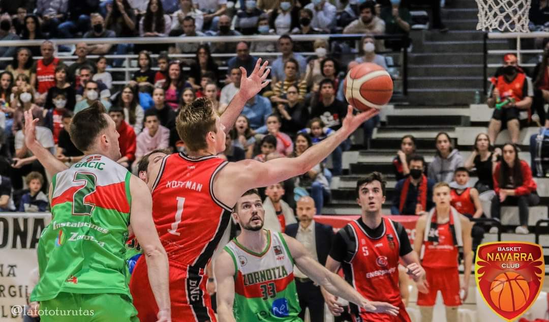 Spain - LEB Silver 🇪🇸 Tate Hoffman had 22 points and 9 rebounds (25 ranking) for Navarra Basket Club #PSFam