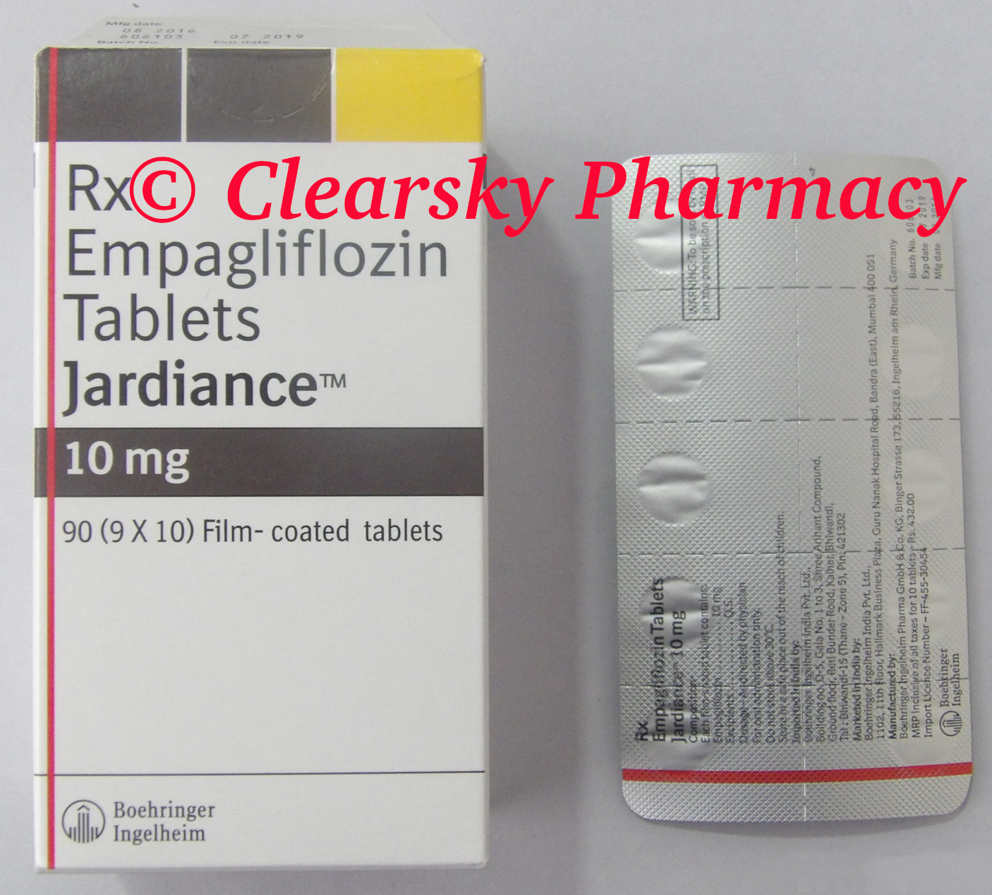 Clearsky Pharma on Twitter: "#Jardiance ( #Empagliflozin tablets) is