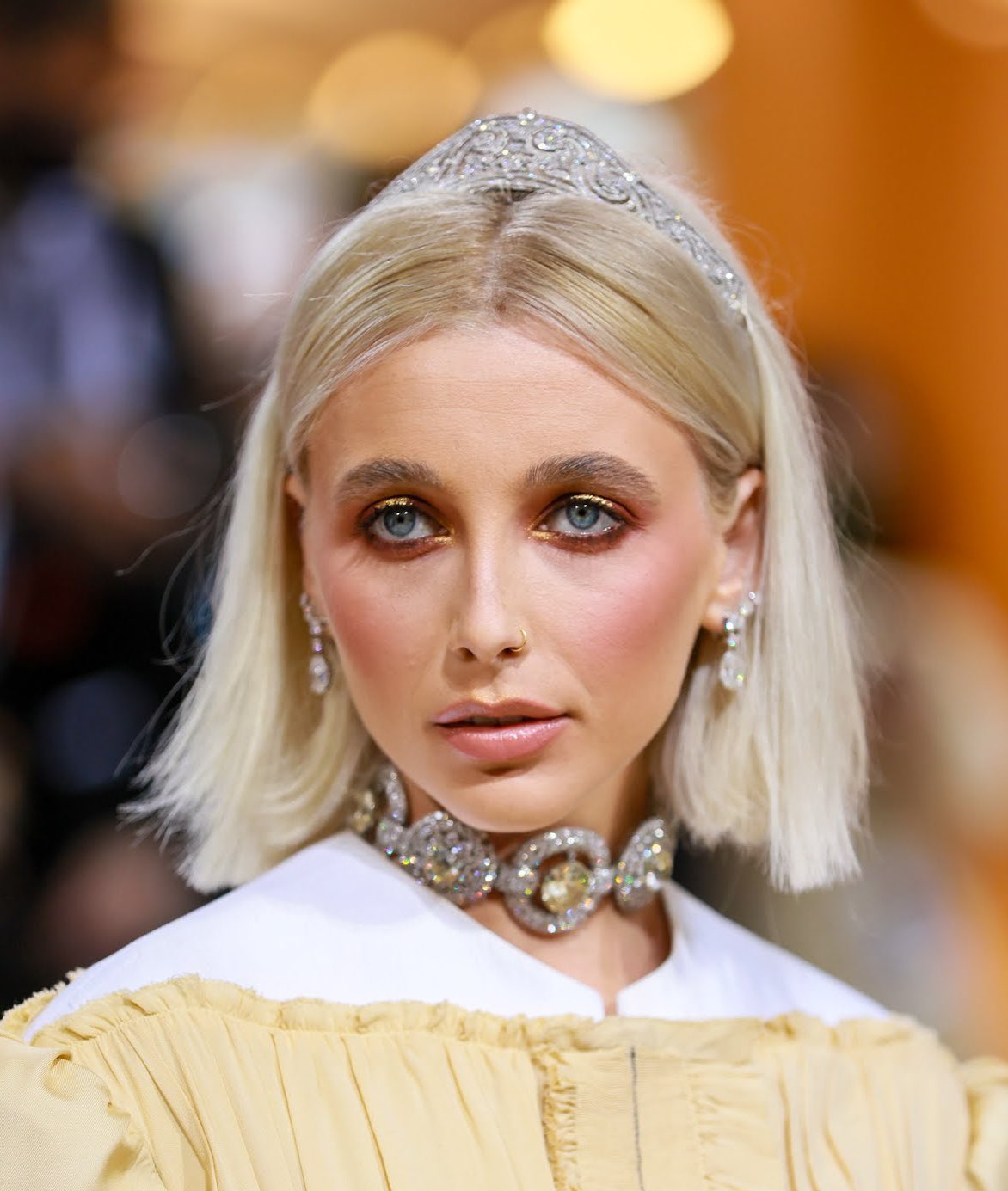 🦋 on X: So i just found out emma chamberlain wore the maharaja of  patiala's necklace at the met gala… this is wayyy worse than kim wearing  marilyn monroe's dress. It has