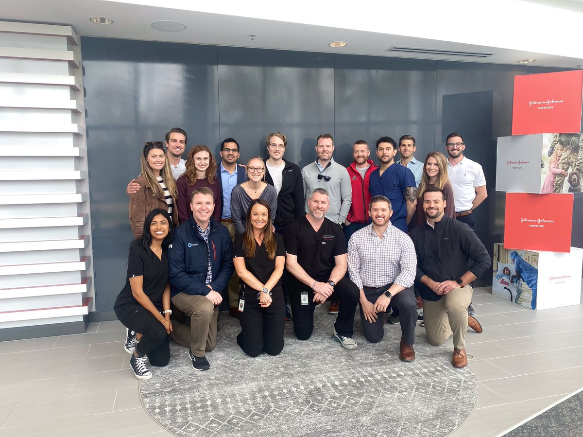 Cadaver training with a great group of IU residents today.  Big thank you to @DePuySynthes for hosting