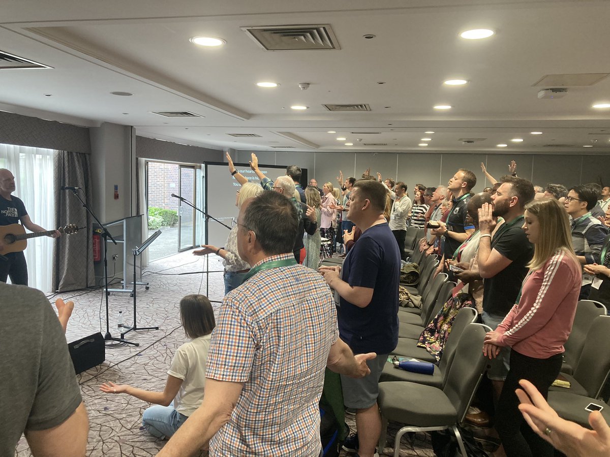 Great 24-hour <a href="/NewGroundToday/">New Ground</a> Together conference. Such a family feel, sharing the highs and the lows and connecting deeply with God and one another.