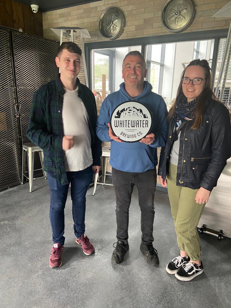 Whitewater Brewery (@whitewaterbeer) on Twitter photo Lovely to meet Emma and Brandon from <a href="/WhitewaterBrew/">WhitewaterBrewingCo</a> in Canada. Called in to see us while on their holidays. Hopefully we will get to visit Canada sometime. Enjoy your Hoilday. Cheers ๐ป Lovely to meet Emma and Brandon from <a href="/WhitewaterBrew/">WhitewaterBrewingCo</a> in Canada. Called in to see us while on their holidays. Hopefully we will get to visit Canada sometime. Enjoy your Hoilday. Cheers ๐ป