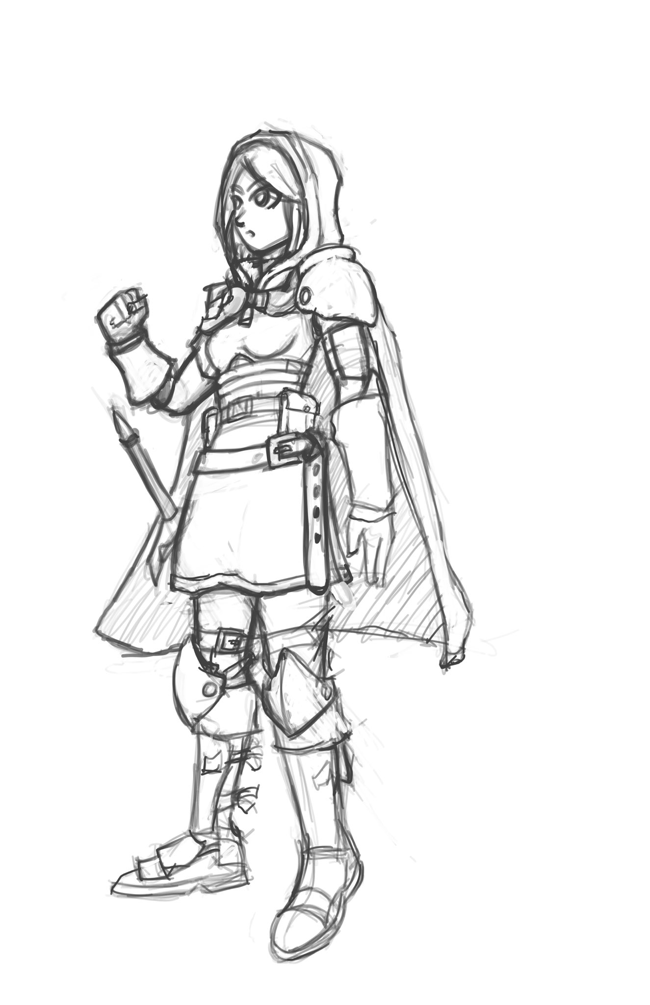 Female Character Design Sketches