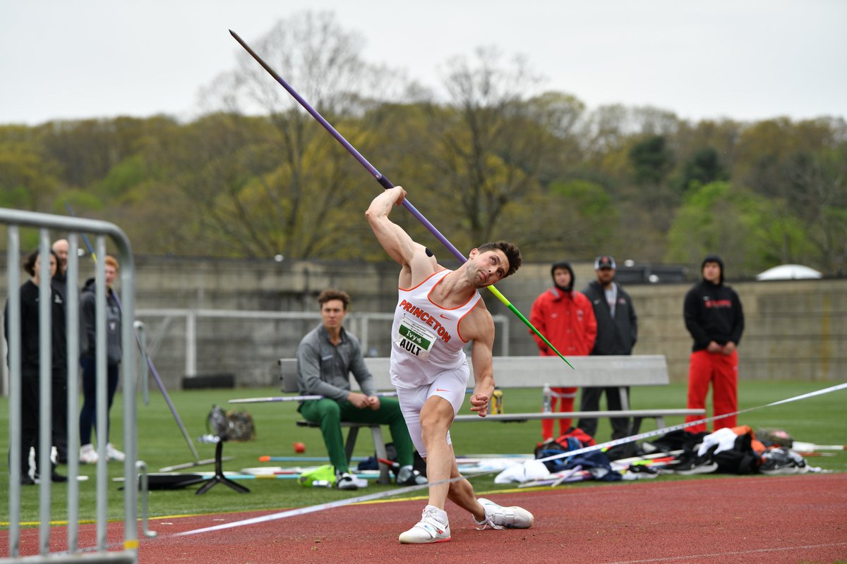 Ivy League (@ivyleague) on Twitter photo RECORD SETTERS.
<a href="/PennTrack/">Penn Track & Field/XC</a>'s Marc Minichello broke the #IvyHeps record in the men's javelin with a throw of 76.78m to take 🥇. <a href="/PrincetonTrack/">Princeton Track/XC</a>'s Chandler Ault set the Princeton school mark with a 72.47m to take 🥈. 🌿 RECORD SETTERS.
<a href="/PennTrack/">Penn Track & Field/XC</a>'s Marc Minichello broke the #IvyHeps record in the men's javelin with a throw of 76.78m to take 🥇. <a href="/PrincetonTrack/">Princeton Track/XC</a>'s Chandler Ault set the Princeton school mark with a 72.47m to take 🥈. 🌿