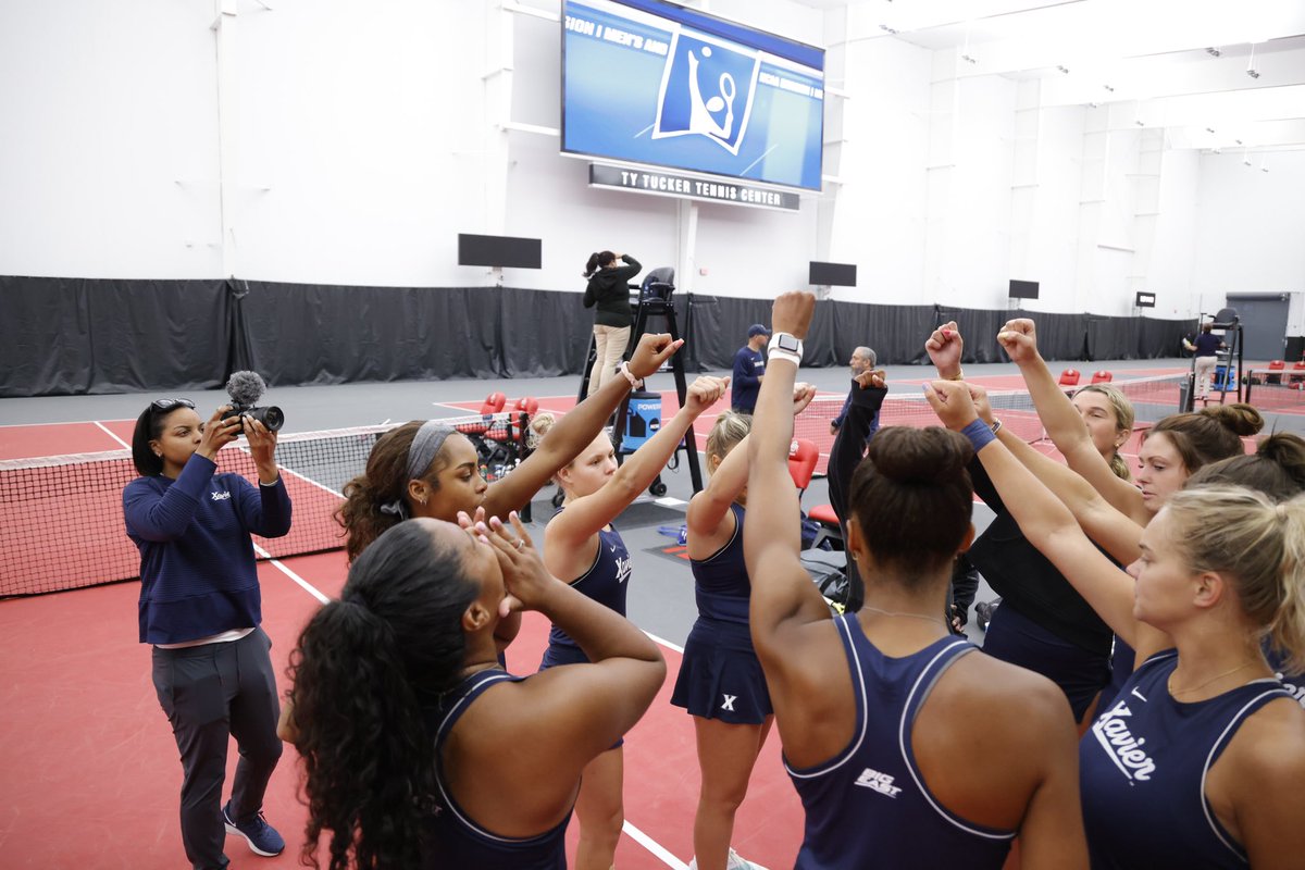 XU Women's Tennis tweet media
