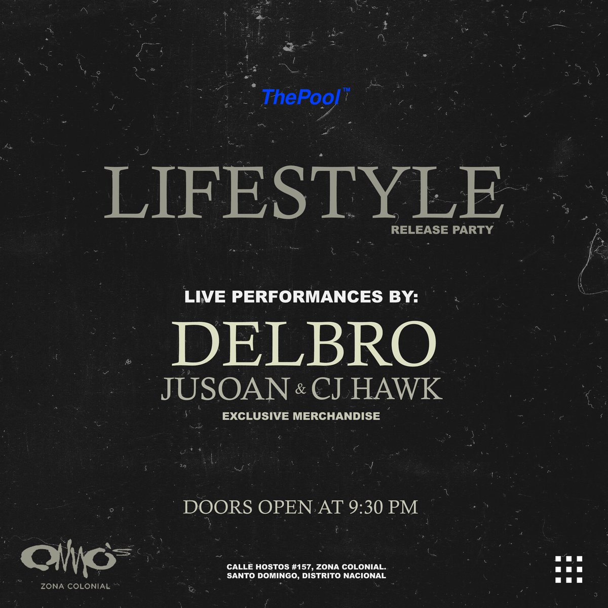 OrgRecords's tweet image. Nos vemos el Jueves 12 de Mayo en “512” una experiencia traídas a ustedes gracias a @thepoolrd 

Música en vivo, tragos, merch y más 😈🤞🏽

#Mentiendeee #TuNoEntiendeElLifestyle #ORGRecords #DELBRO #ReleaseParty #onnoszonacolonial  #512byThePool