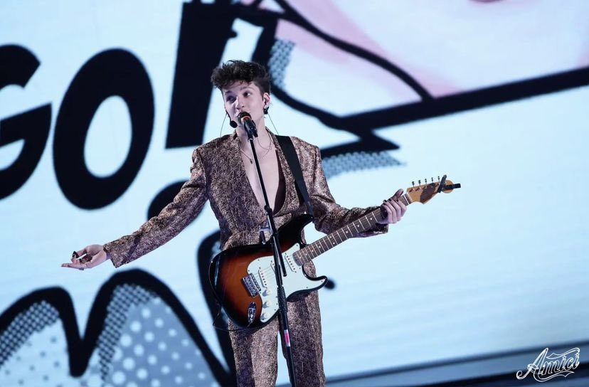 Lullu989's tweet photo. io credo che davanti a un talento così si possa solo stare in silenzio.  #Amici21 #luigi https://t.co/qhs9mTTmjg