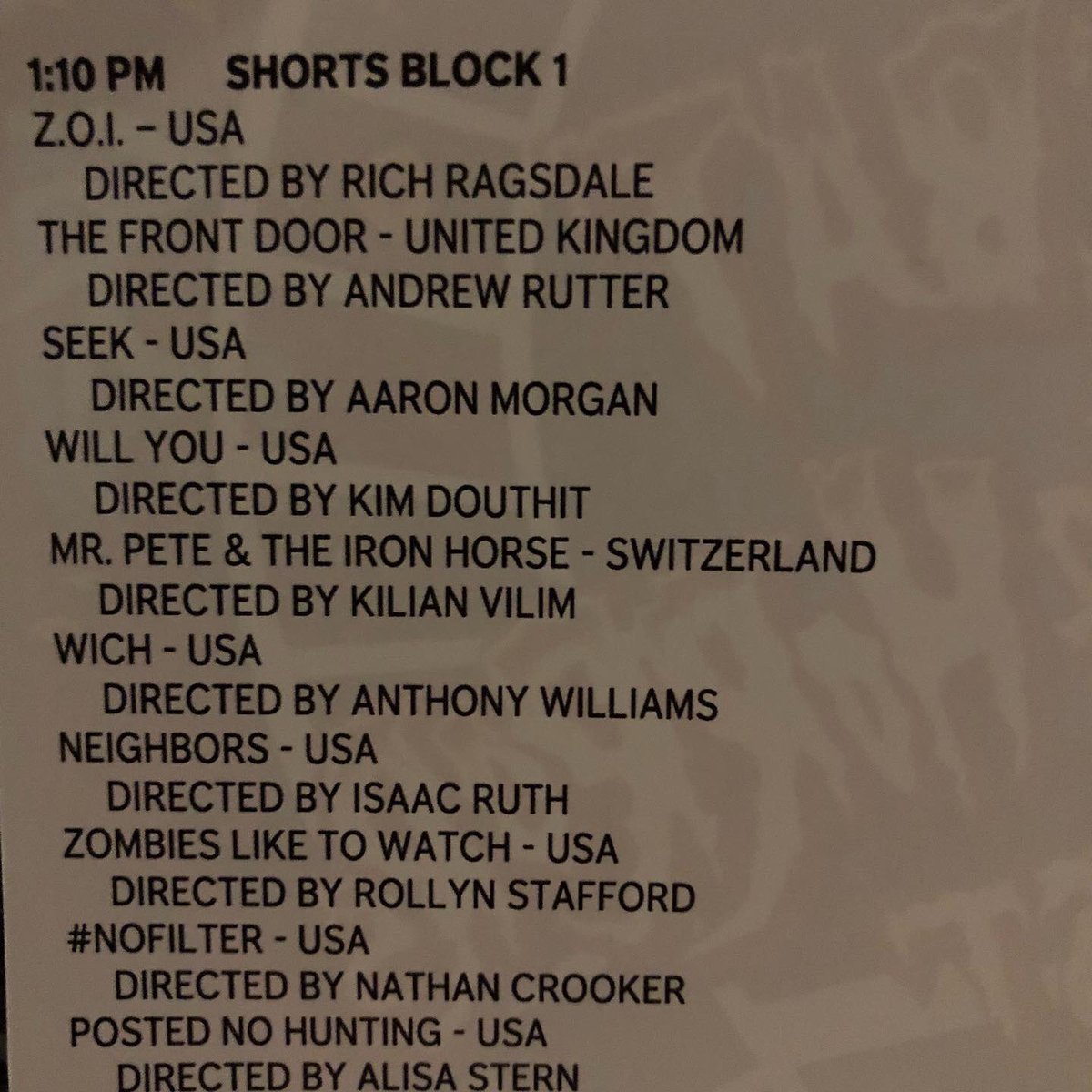 seattlescreams's tweet photo. I am so excited to not just be back at @bonebatshow but to have a film that will be showing in it! Will You, written by the amazing and brilliant @Sarah_Eisenberg!
#BoneBat2022 #BoneBat @YouthTheatreNW #horror #directing #ytn #summerofhorror #willyou #youththeatrenorthwest https://t.co/164G40Ac1h