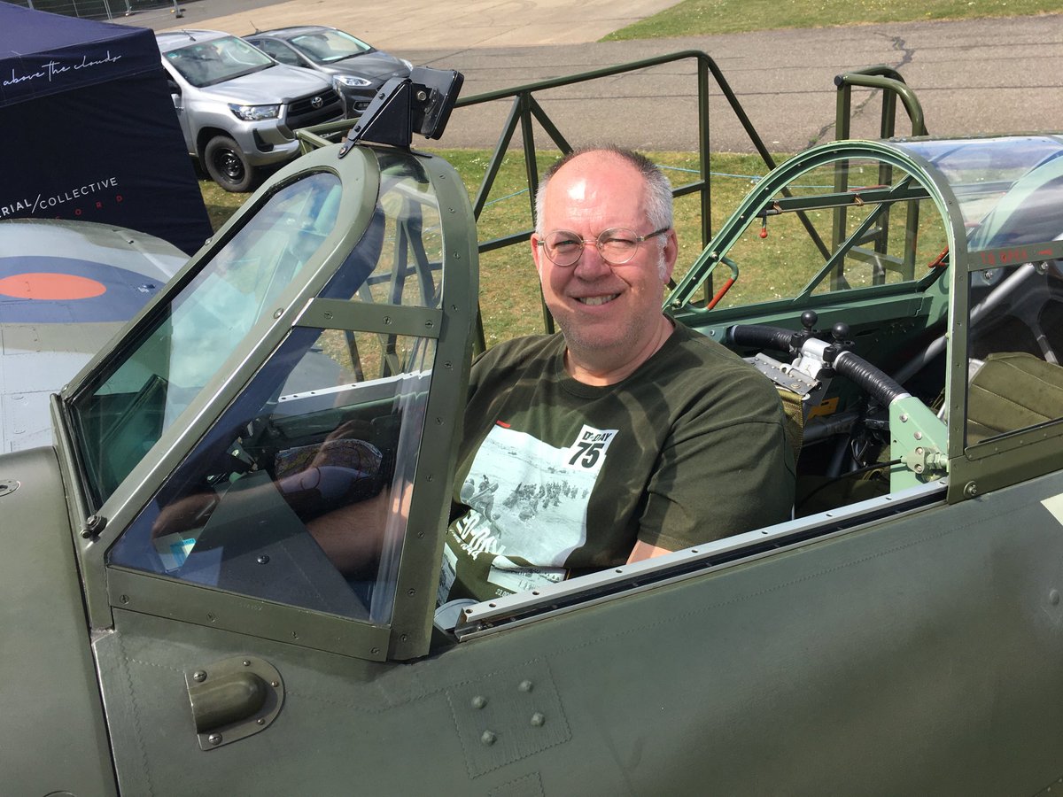 ShutterbugWGC's tweet photo. Not every day you get the chance to sit in the World’s only two-seater Hawker Hurricane ⁦@Love4aviation⁩ ⁦@Ultimate_Aeros⁩ ⁦@HurricaneR4118⁩ ⁦@jonnycrackers82⁩ #AvGeek #Pegs #Hurricane #FlyingDays #Aviation #Photography #Duxford #WhiteWaltham https://t.co/55vl8uxSMZ